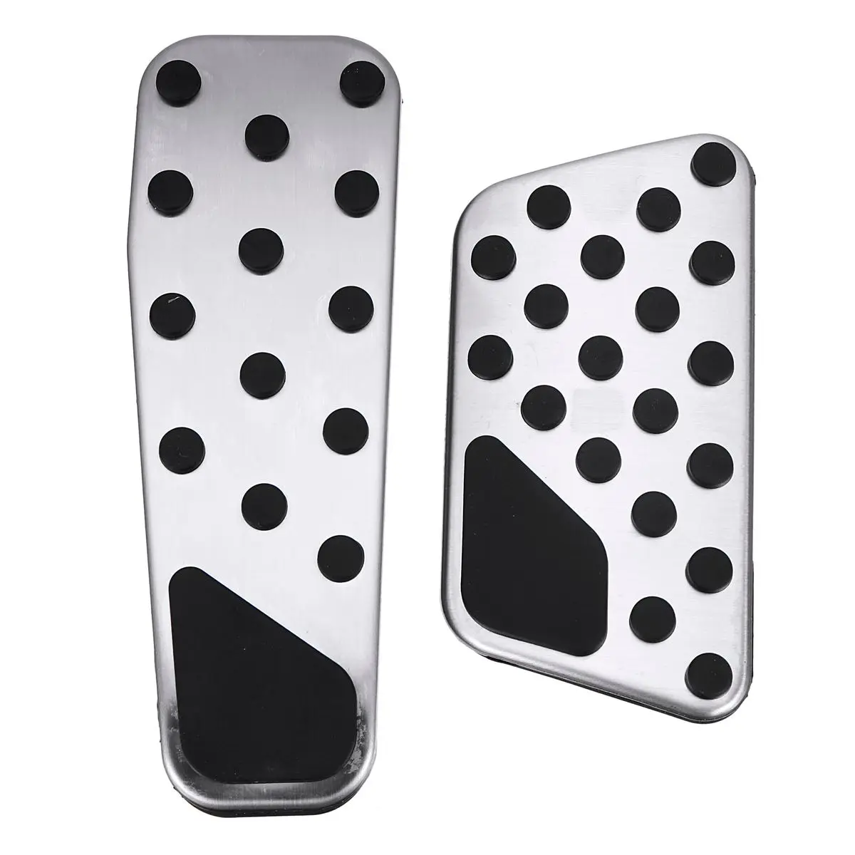 2PCS Stainless Steel Car Accessory Brake Foot Rest Pedal For Dodge Challenger Charger Chrysler 300 2009- Modified Pad Cover