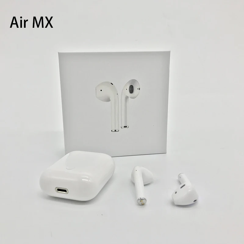 

Air MX tws pop up Bluetooth Earphones Ear Wireless Bluetooth 5.0 Earbuds pods Touch control headset for iphone all smart phone