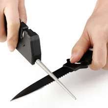 Pocket EDC Gear Knife Sharpener Outdoor Survival Tool Diamond Ceramic Knife Foldable Sharpening Grinding Tool Camping Equipment