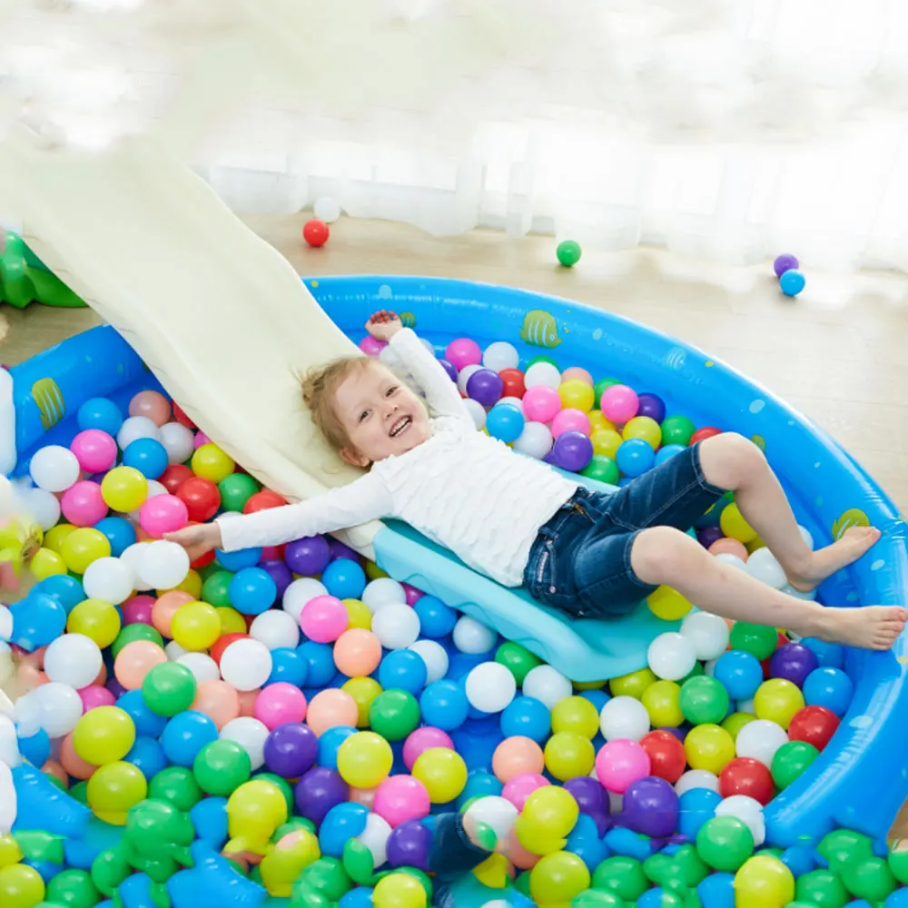

Child Inflatable Swimming Pool For Children Blue Dry Pool Bathing Mat Portable Water Play Crocks Kids Outdoor Swimming Piscina
