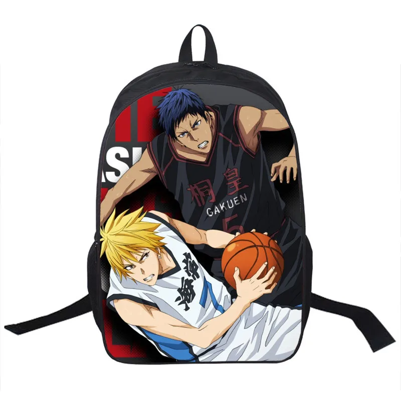 Рюкзак Kuroko No Basuke для подростков школьные ранцы девочек и мальчиков портфели Tetsuya