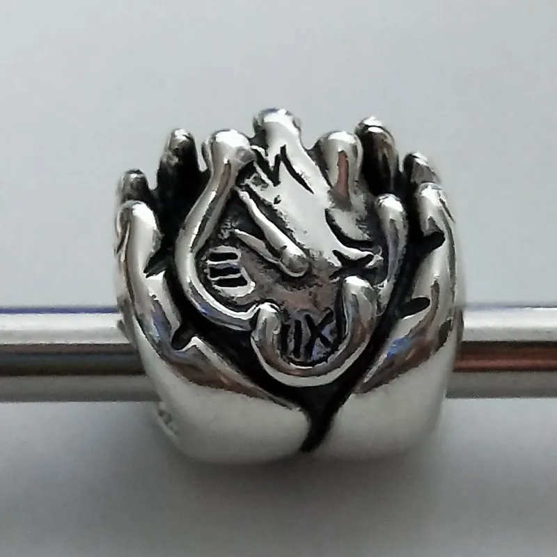 

Time Flies Beads 925 Sterling Silver Hands Charms Fit DIY Woman Original Troll OHM Style Bracelet & Necklace Gift Jewelry
