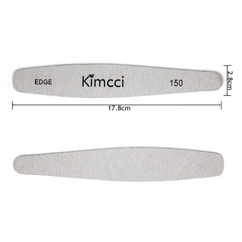 Kimcci 25 шт./лот Лидер продаж одежда высшего качества пилки для маникюра Инструменты Набор шлифовальных Конструкторы тонкий буфера край 150 дизайн