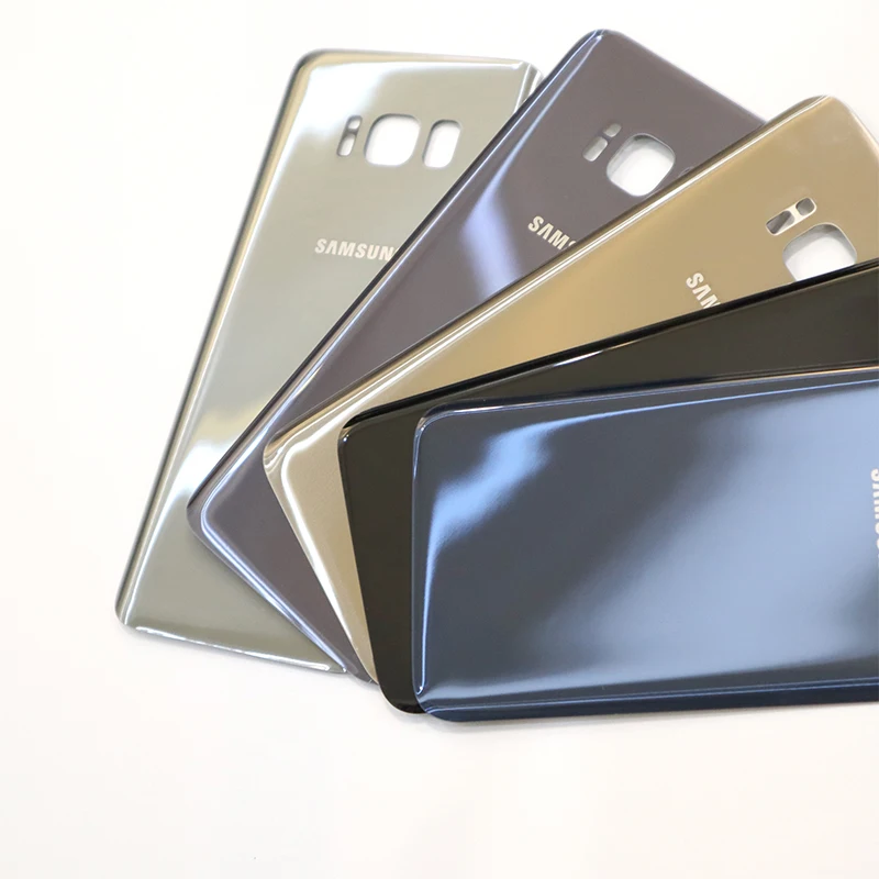 Высококачественная оригинальная задняя крышка Samsung Galaxy S8 3D стеклянный