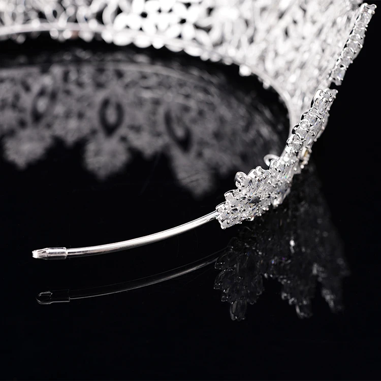 Диадемы и короны HADIYANA классические новые модные дизайнерские свадебные аксессуары для волос юбилейные свадебные женские BC5070 Корона принцесса