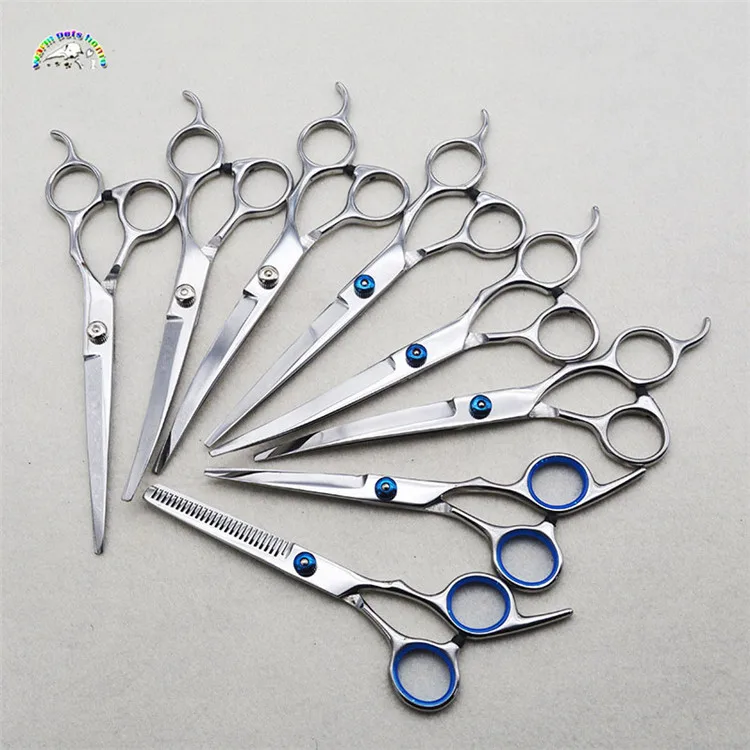 

Professional Dog Pet Grooming Scissors Straight Thinning Curved Shears Cat Dog for Groomer Hair Cutting Dog Grooming Machine