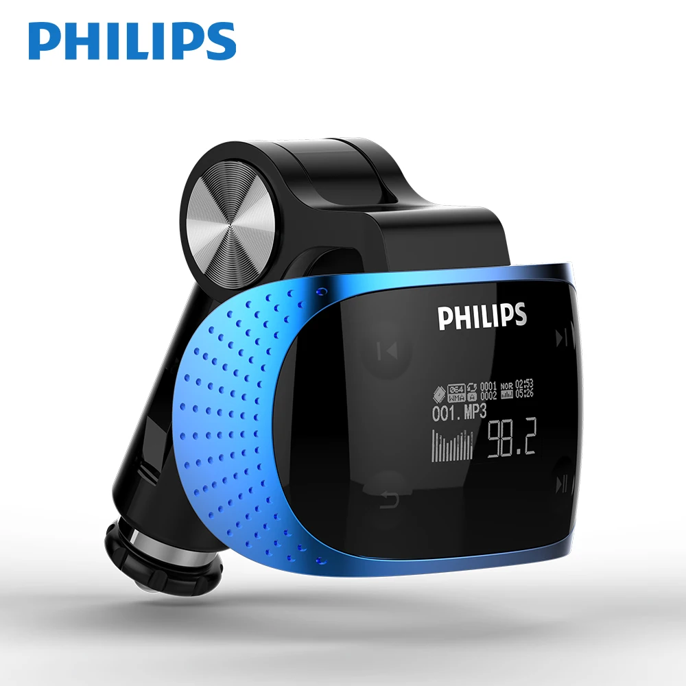 Philips SA1608 музыкальный MP3-плеер для автомобиля без потерь музыка FM радио запуск/AUX прикуриватель Тип