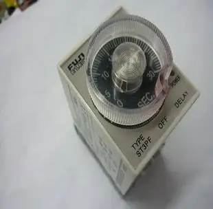 

220V AC Power Off Delay Timer Time Relay 10 minutes 10min ST3PF & Base