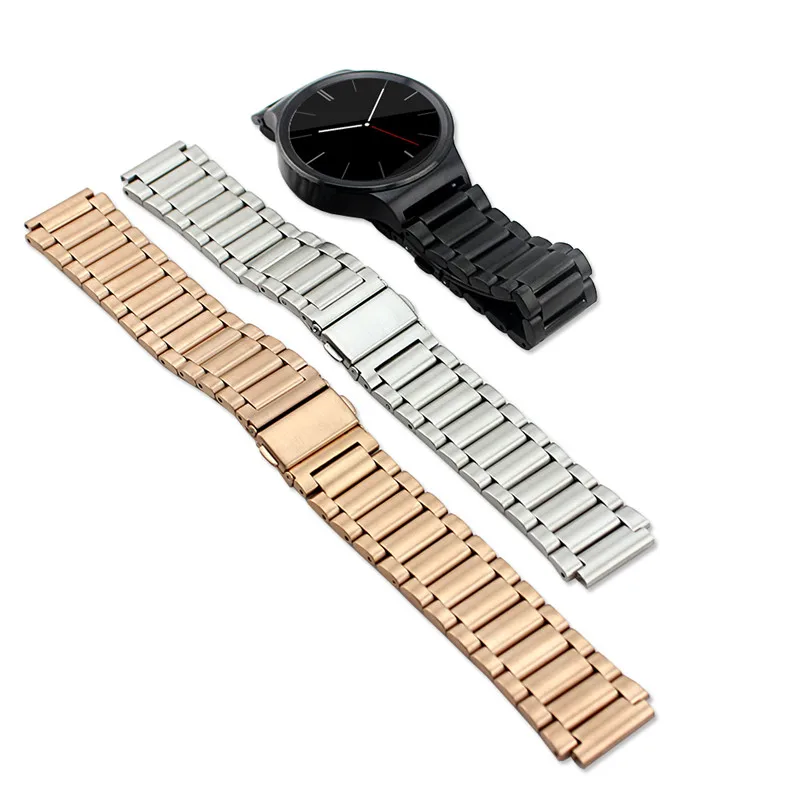 2015 New arrival Stainless Band Watchband Strap Bracelet wristband strap bands replacement for Huawei Watch BOX