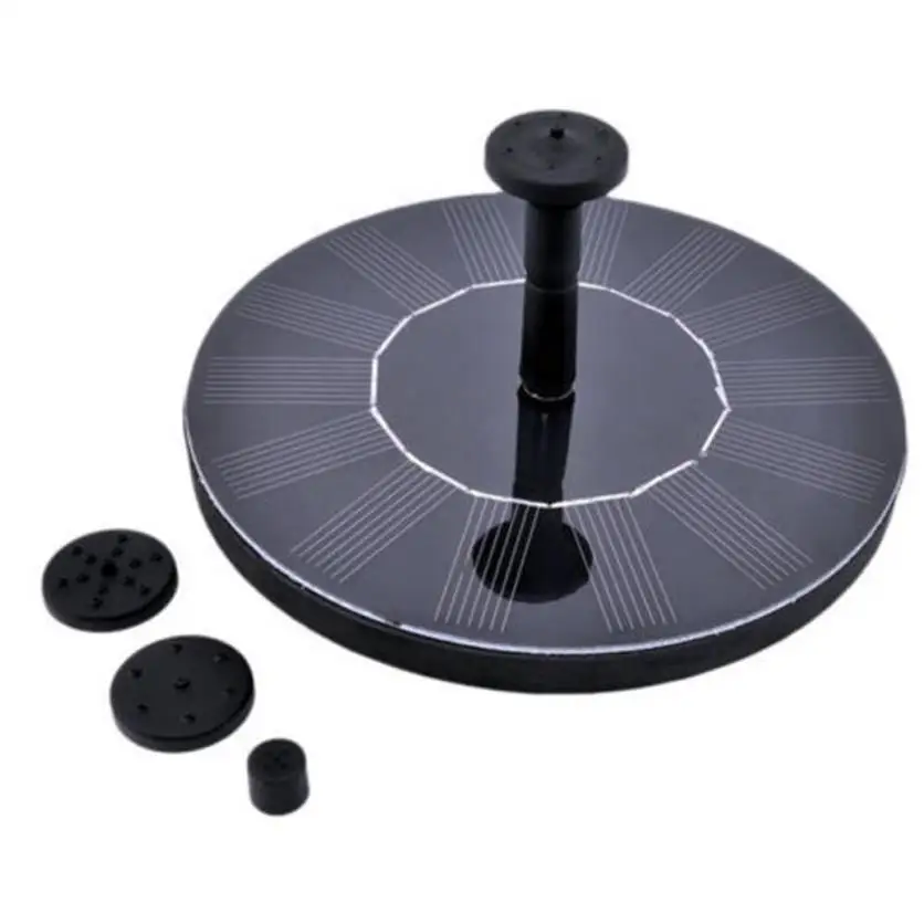

210L/H Solar Fountain Solar Water Fountain Garden Pool Pond Outdoor Solar Panel Fountain Floating Fountain Garden Decoration