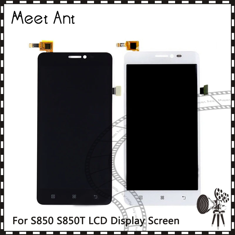 High quality 5.0'' For Lenovo S850 S850T LCD Display Screen With Touch Digitizer Assembly | Мобильные телефоны и