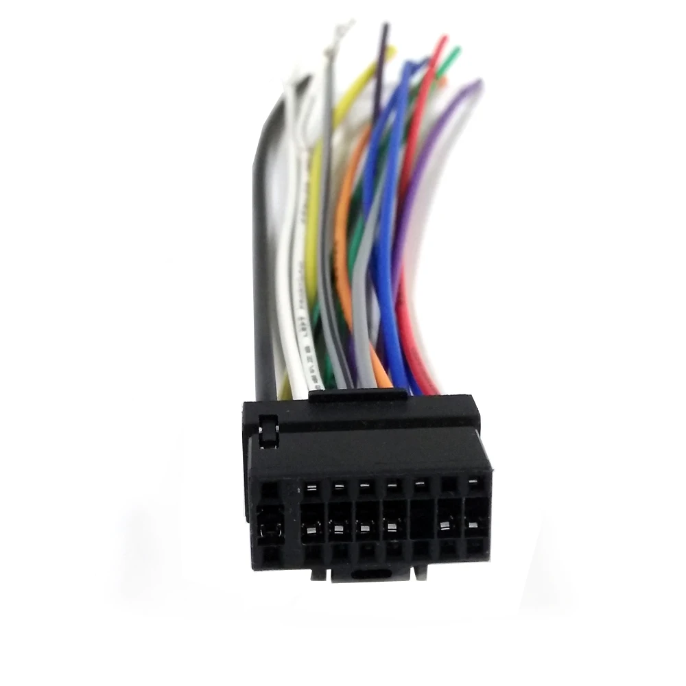 16PIN Wire Black Harness Plug Cable for Alpine (5)