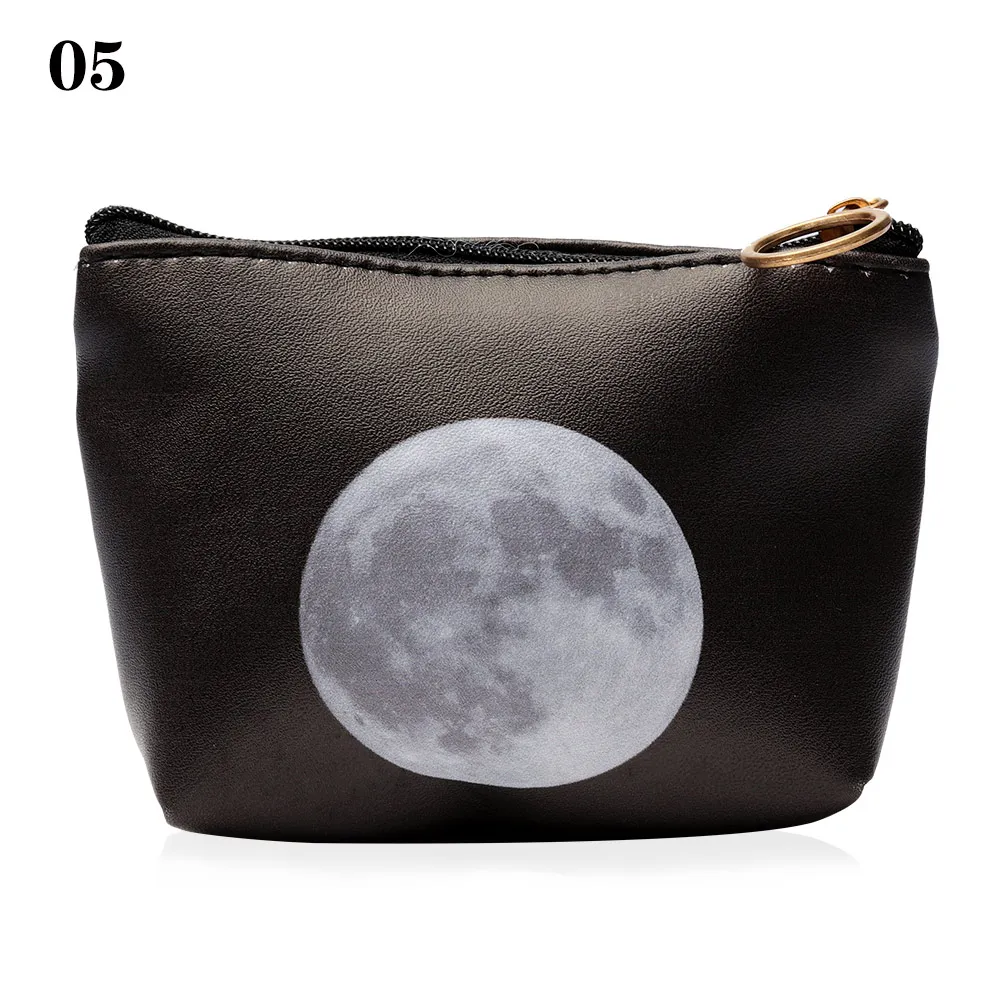 Крутая Звездная Вселенная космическая модная сумочка сумка для монет для женщин девушек из искусственной кожи Кошелек держатель для карт чехол на молнии