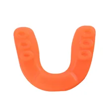 Взрослый Спорт рот guard Gum Щит протектор для контакта спортивный бокс боевое искусство карате Футбол Хоккей регби(оранжевый