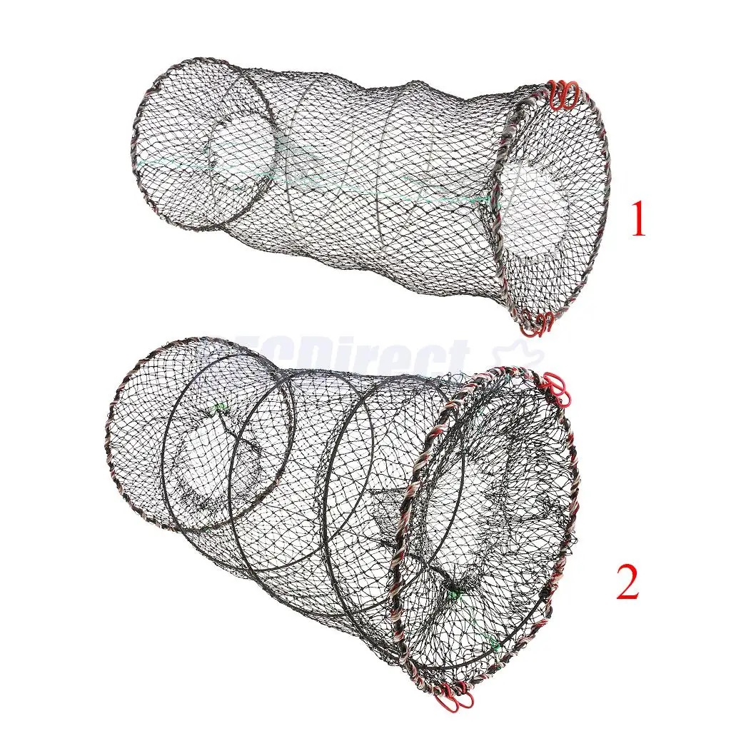 Складная Клетка для ловли рыбы в виде краба 2 размера|net cage|fish crawdadshrimp pot |