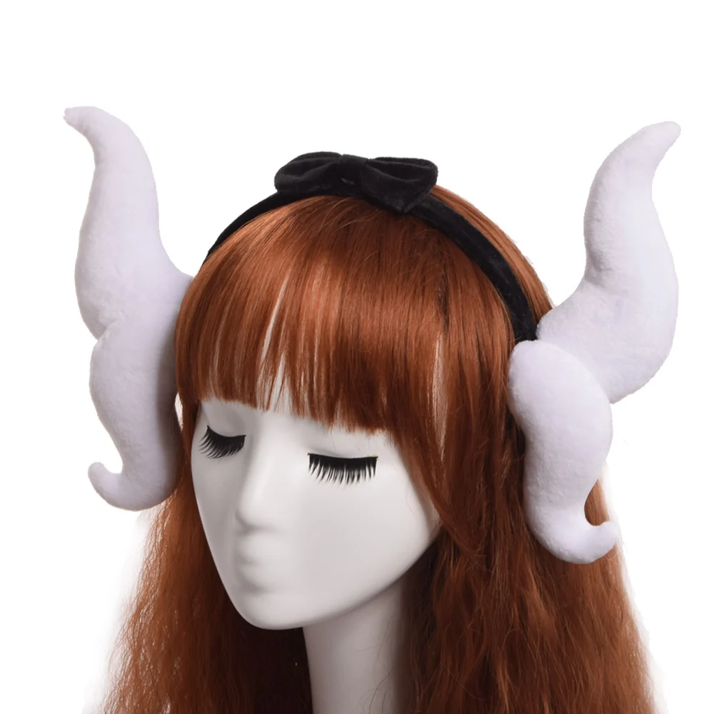 

Girls Cute Dragon Horn Hairband Anime Cosplay Accessory Headwear