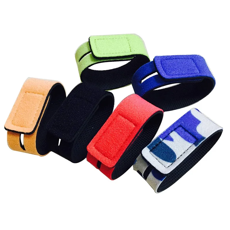OUTKIT 2 PCS جديد أدوات الصيد قضيب التعادل حزام حزام معالجة مرونة التفاف الفرقة حامل عمود اكسسوارات الغوص المواد غير زلة وطيد