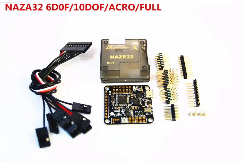 NAZE32 Rev6 10DOF/6DOF Naze 32 плата управления полетом и барометр компас для 210 мм 250 мм Mini Muticonpter FPV