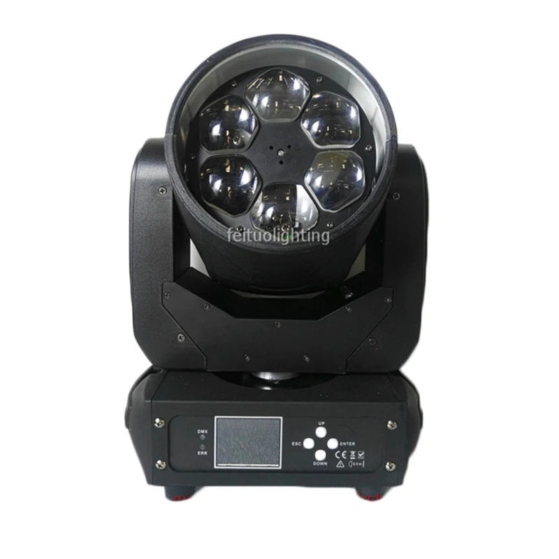E-2-4pcs+ fly case Beam 6x40w Bee Eye увеличение луча подвижный светильник RGBW 4 в1 quad для вечерние диско DJ