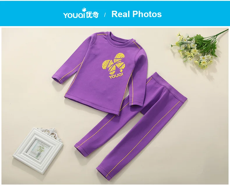 YOUQI Kids Clothing Set Boys Girls Clothes Children T-shirt Pants Suit Cartoon Spring Autumn Baby Outfit Clothing Christmas Gift