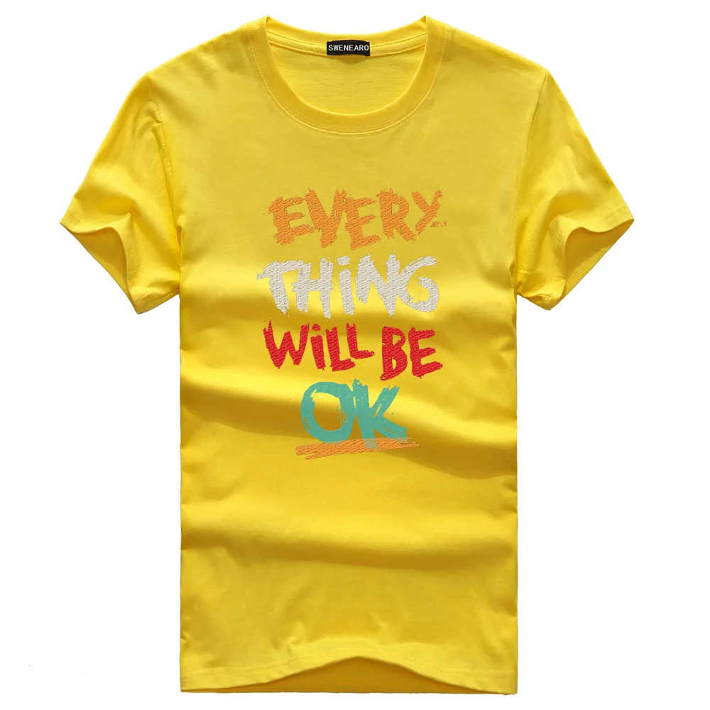 

SWENEARO Men's T-Shirt New Men's T-Shirts Plus Size S-5XL Summer Short Sleeve Men's T Shirts Men's T Shirts TShirts Homme T-Shir