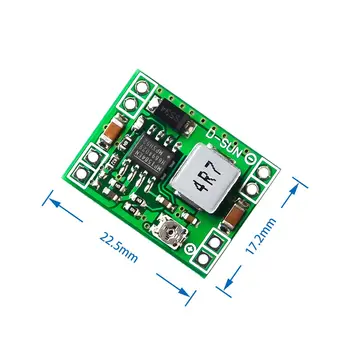 

100PCS Ultra-Small Size DC-DC Step Down Power Supply Module MP1584EN 3A Adjustable Buck Converter for Arduino Replace LM2596