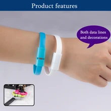 Usb-кабель для зарядки Iphone samsung кабели для мобильных телефонов браслет Micro usb-шнур Синхронизация данных зарядный usb-шнур