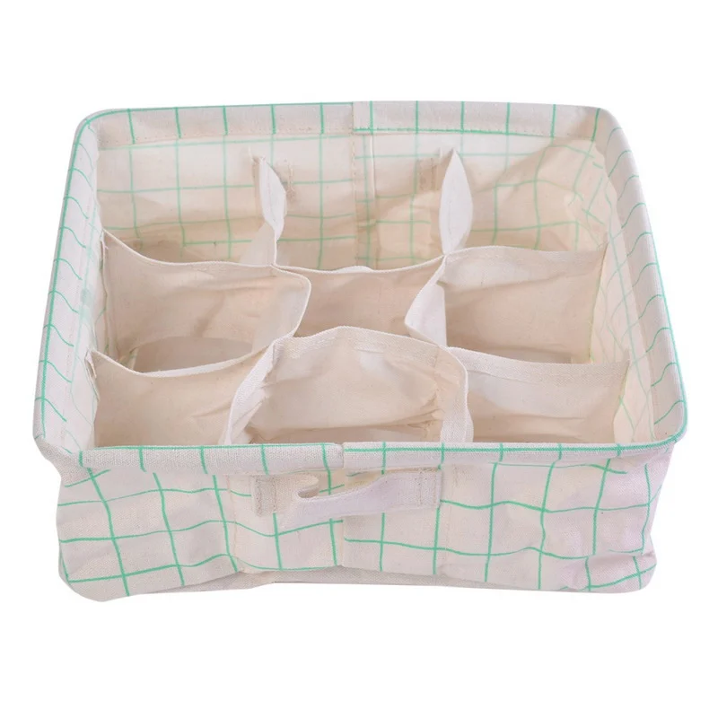 28x28x12cm white Urijk ящики для хранения галстуков носки шорты бюстгальтер нижнее белье разделитель ящик с крышкой Шкаф Органайзер Ropa Interior Organizador - Цвет: 28x28x12cm white