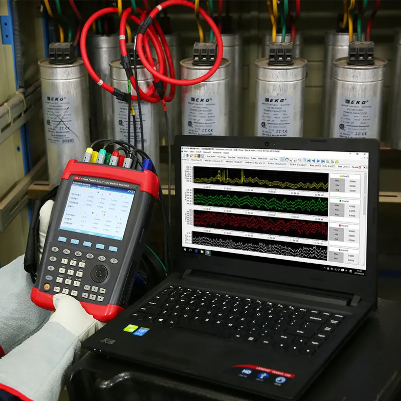 UNI-T UT285A трехфазный Мощность Анализатор качества, ручной Мощность анализатор цифровой Мощность анализатор Мощность счетчик энергии