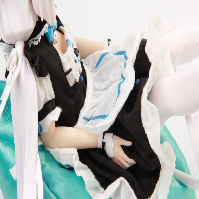 GZTZMY Vanilla & Chocolate Cartoon Sexy Cat Girl NEKOPARA Anime Action Figure Maid Sofa Ver Vol.1 Model Sitting toy Doll5