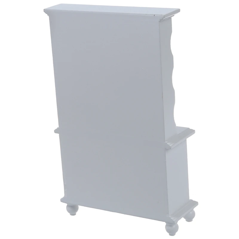 1/12 دمية أثاث مصغر متعددة الوظائف الخشب مجلس الوزراء خزانة الأبيض 1/12 دمية أثاث مصغر متعددة الوظائف الخشب مجلس الوزراء خزانة الأبيض