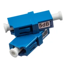 5PCS LC UPC 5bd Simplex mode fiber optic Attenuator LC 5dB metal male Fiber Attenuator