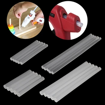 

5pcs Hot Melt Glue Stick Transparent Adhesive For DIY Crafts Toys Repair Tools
