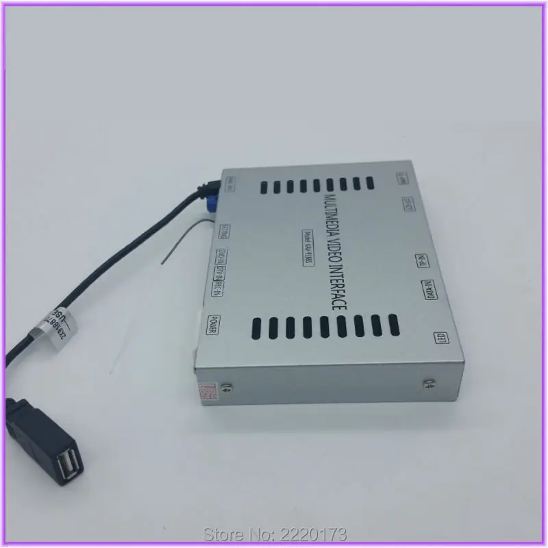 

In Car Camera System GPS Navigation 10 Pin Video Connector Interface For Audi A4 B8 8K 2012