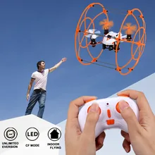 New Mini rc Drone 2.4G 4CH 6 Axis Rc Dron drone Cage Quadcopter Professional Drones Flying Helicopter Remote Control Toy