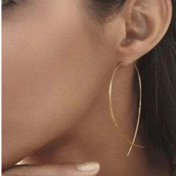 

New Simple Design Personality Earrings For Women 3 Colors Temperament Earrings Jewelry Gift boucle d'oreille