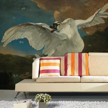 

Home Decor Wall Papers Bedroom Living Room Wall Painting Vintage Photo Wall Mural Stickers Self Adhesive Vinyl / Silk Wallpaper