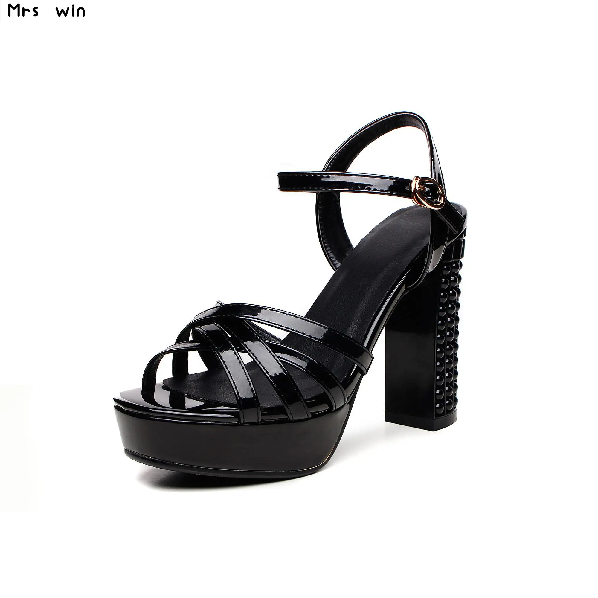 

2017 New women shoes sexy women sandals high heels platform summer shoes woman party dancing shoes black silver