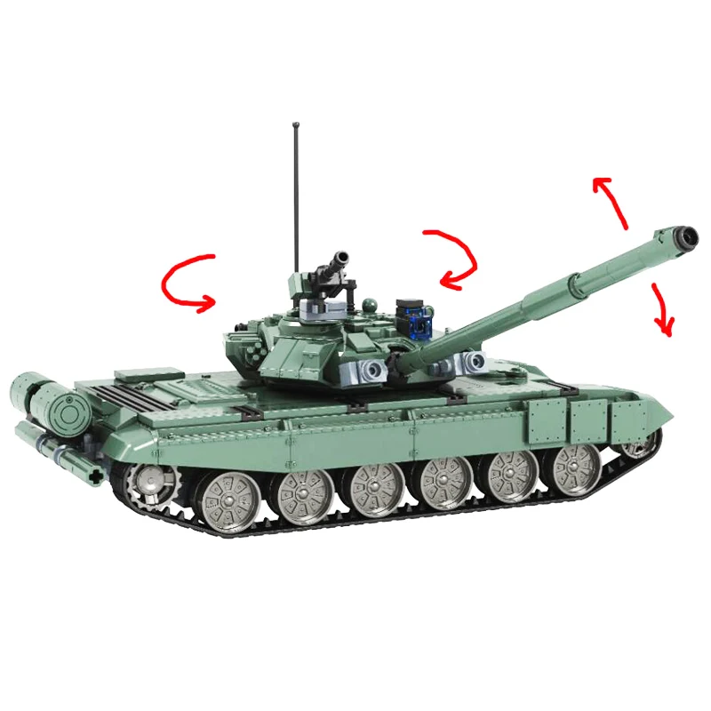 NEW-8101-Winner-456pcs-Military-Battle-Tank-Model-Toys-Russia-T90A-Marine-Hero-Building-Blocks-Assembled