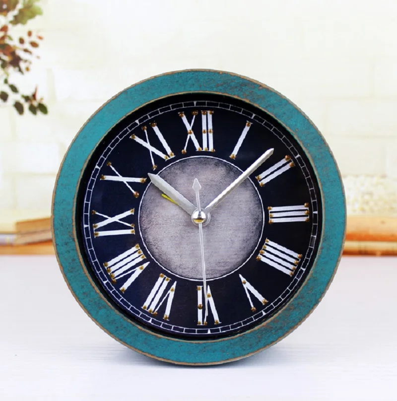 Цифровые настольные часы будильник винтажные часы reloj домашний декор klok электронные настольные часы автомобильные часы 4,8 дюйма пластик
