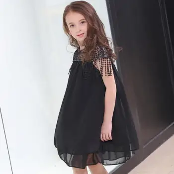 

2020 New Spring Summer Baby Princess Dress Girls Lace Dress Kids Cute Tassel Dress Children Clothing Kids Clothes For Teenage 12