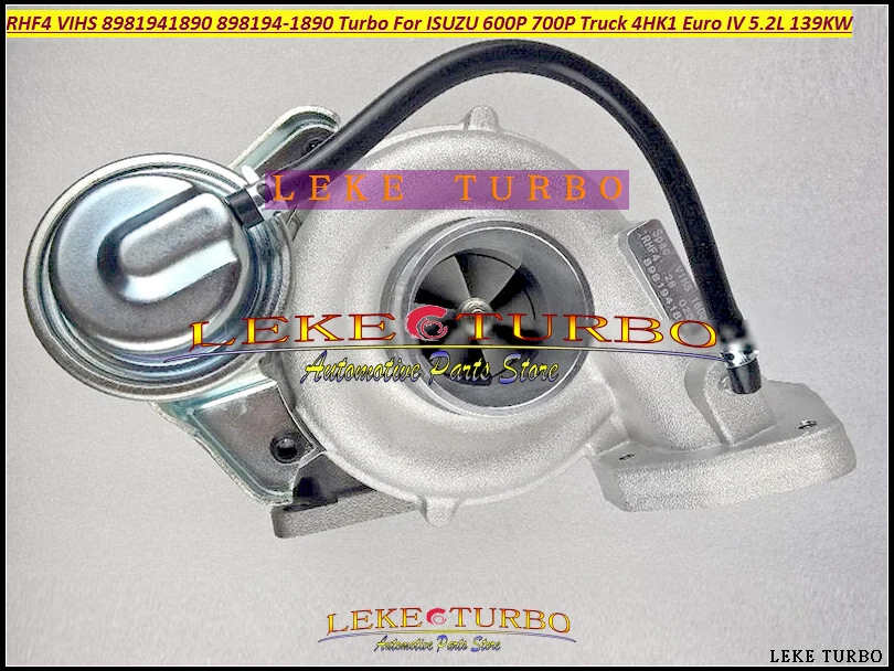 RHF4 VIHS 8981941890 turbine 898194-1890 Turbo Turbocharger For ISUZU 600P 700P Truck 4HK1 Euro IV 5.2L 139KW (2)
