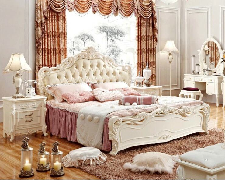 Aliexpress.com : Buy Luxury new classic design wooden bed ...