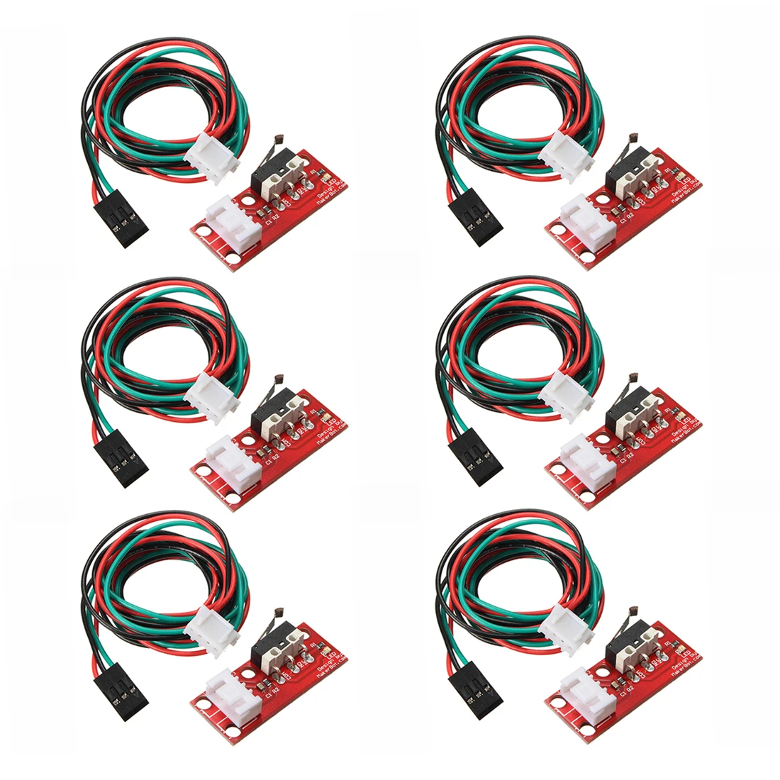 6pcs Endstop Limit Mechanical End Stop Switch W/ Cable for CNC 3D Printer RAMPS|switch cable|for cablecable printer - AliExpress