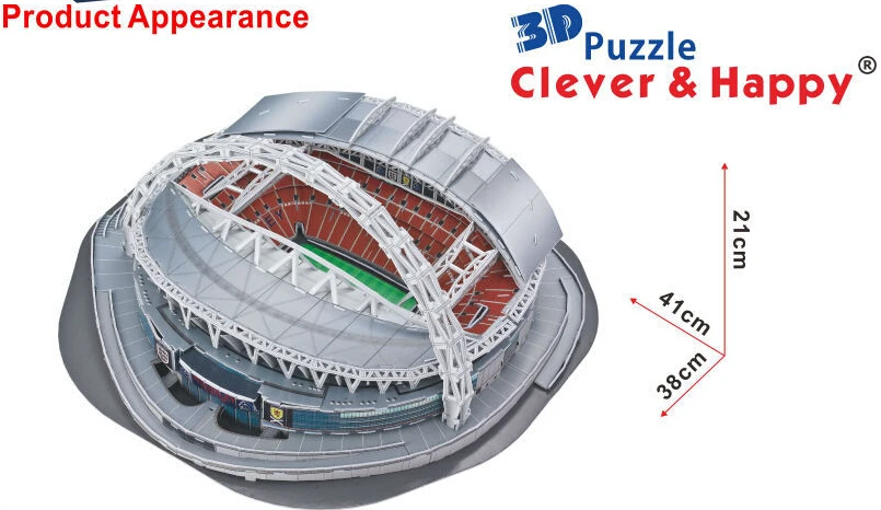 3d wembley stadium puzzle