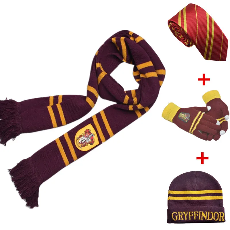 

Halloween party Harri Potter Scarves Scarf Gryffindor/Slytherin/Hufflepuff/Ravenclaw stove Cosplay Costume Children's Day Gift