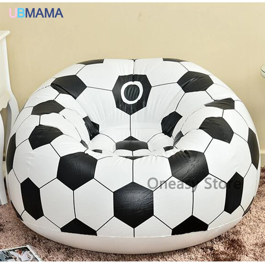 Пластик материал творческих и comfo Футбол Баскетбол 110*80*40 см большие размеры надувной диван ленивый диван утолщение стул