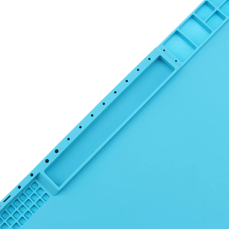 38x21cm Environmental silicone Screw Mat Section Heat Insulation Silicone Pad BGA Soldering Repair Station Maintenance Platform 38x21cm Environmental silicone Screw Mat Section Heat Insulation Silicone Pad BGA Soldering Repair Station Maintenance Platform