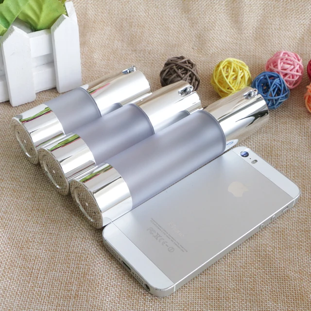1 pz 15ml/30ml/50ml smerigliato pompa Airless vuoto Scrub bottiglia articoli da toeletta contenitore Dispenser di plastica bottiglie cosmetiche da viaggio 4