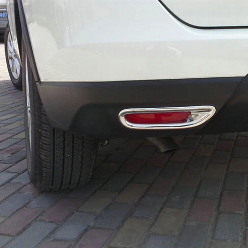 ABS хромированная лампа заднего противотуманного фонаря Накладка для 2014 2015 Nissan